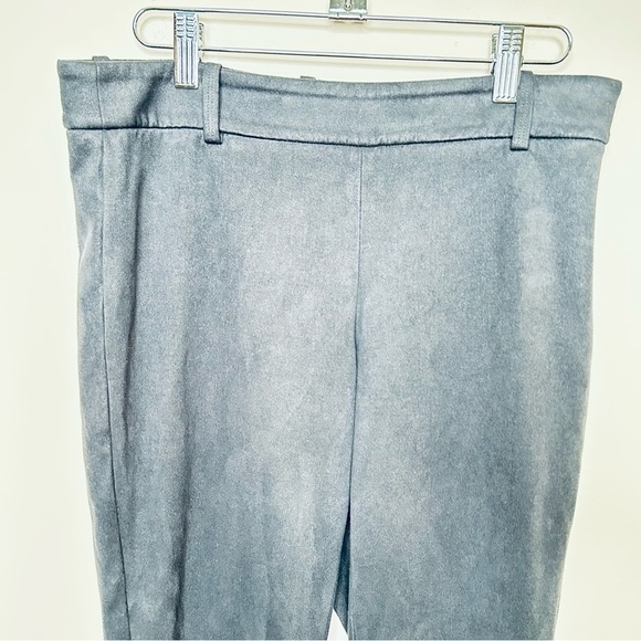 Babaton Mace Pant Skinny Vegan Soft Brushed Suede Black Size 8 - Picture 3 of 10